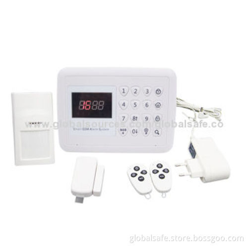 Quadband GSM module smart burglar alarm system with 102 record checking/APP/Google play
